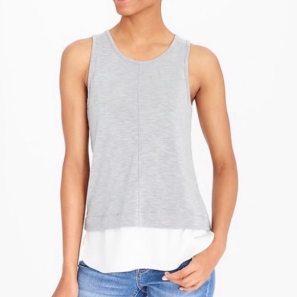 J. Crew Drapey Tank with Key-
hole Back  Hem - Picture 5 of 8